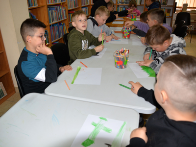 Lekcje biblioteczne - „Biblioteka. Lubię tu być”