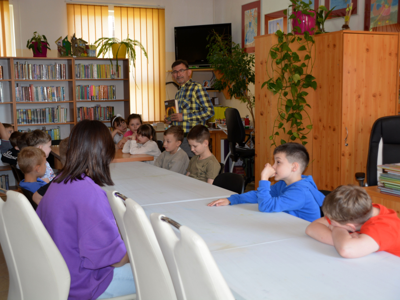 Lekcje biblioteczne - „Biblioteka. Lubię tu być”