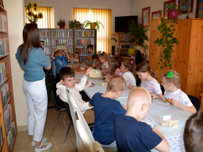 Lekcje biblioteczne - „Biblioteka. Lubię tu być”