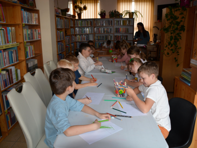 Lekcje biblioteczne - „Biblioteka. Lubię tu być”
