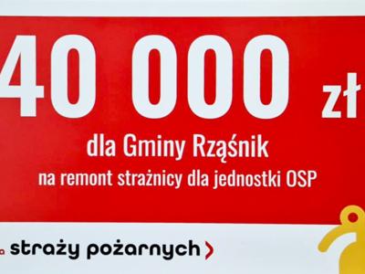Gmina Rząśnik pozyskała środki na realizację zadań