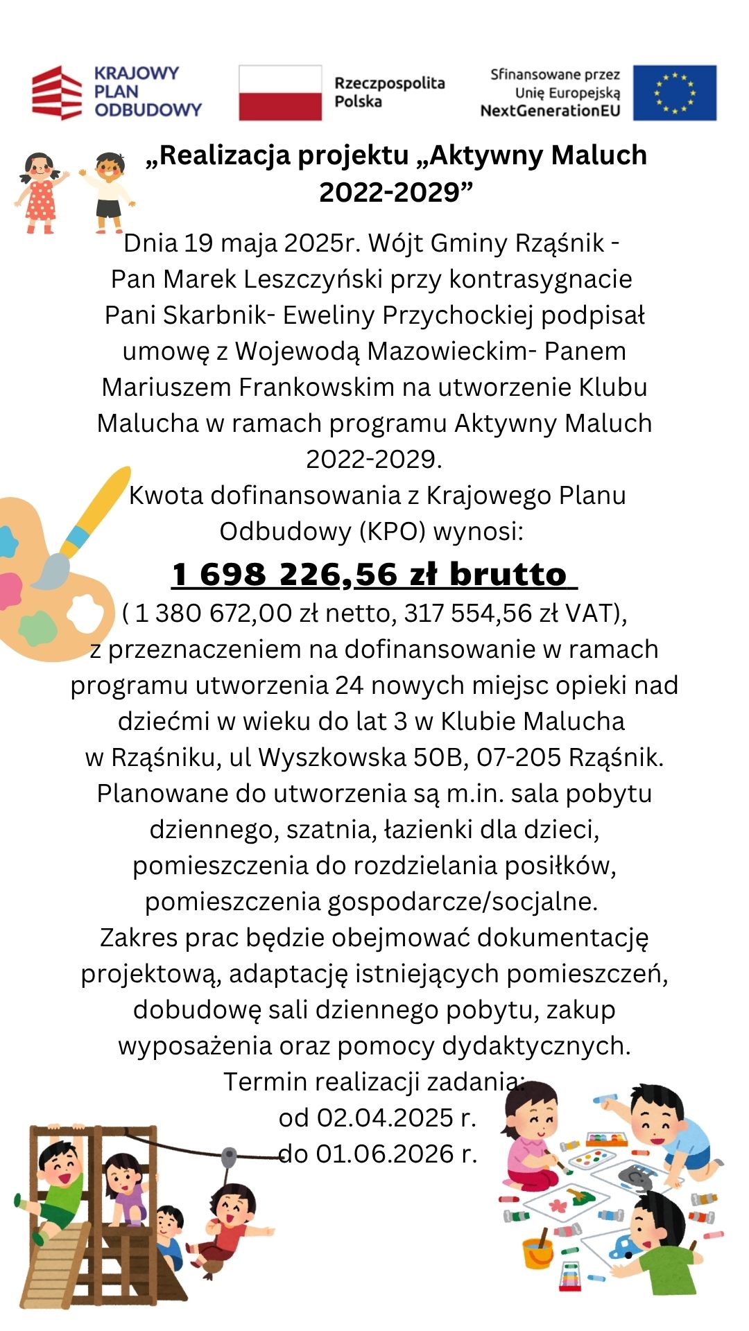Plakat Klub Malucha