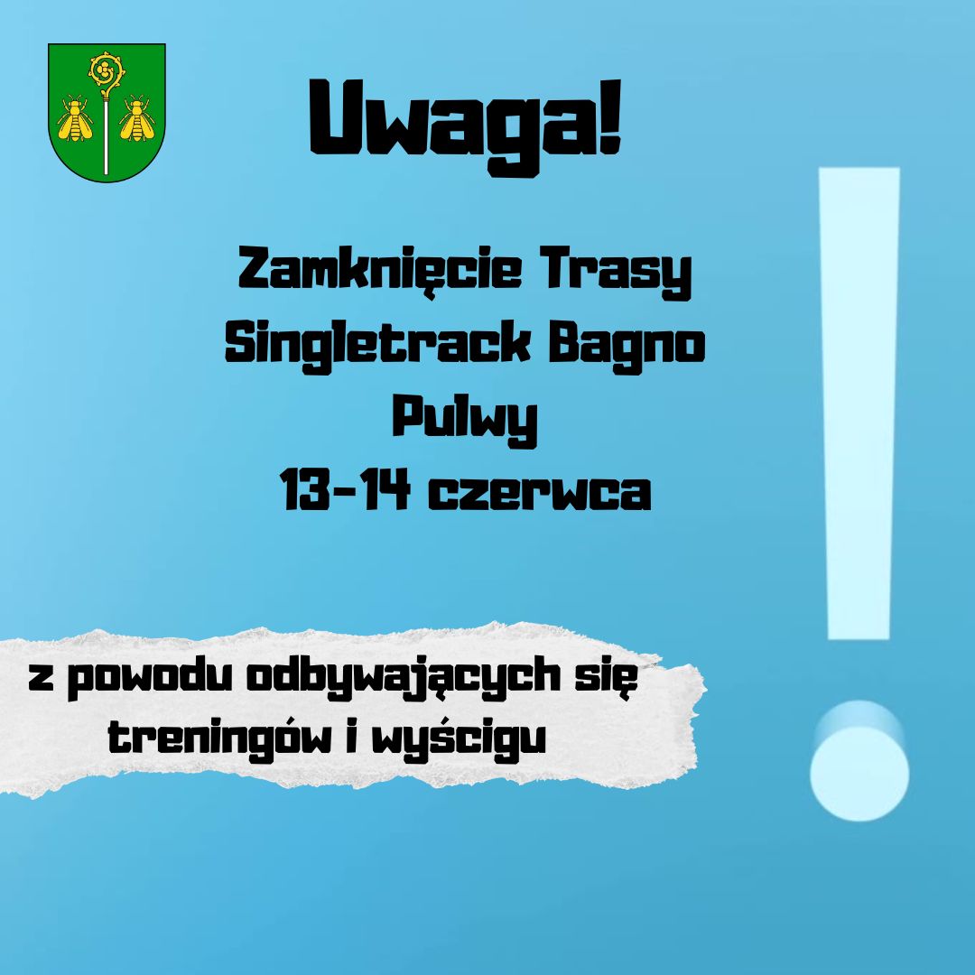 Ogłoszenie Single track zamknięty
