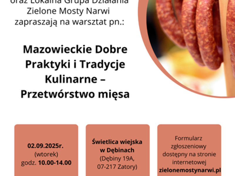 plakat przetwórstwo mięsa