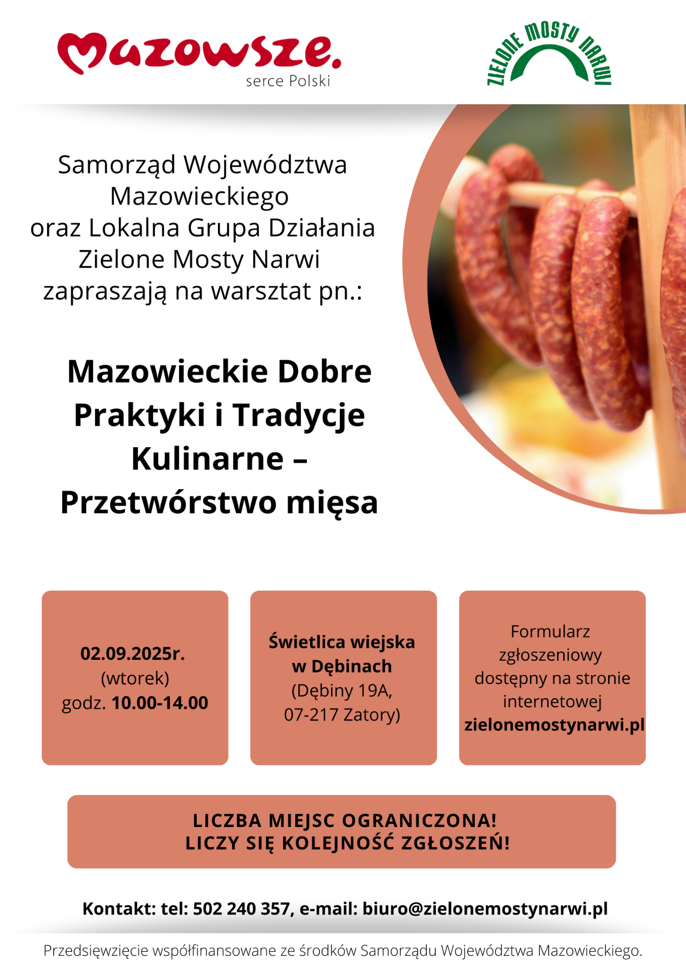 plakat przetwórstwo mięsa