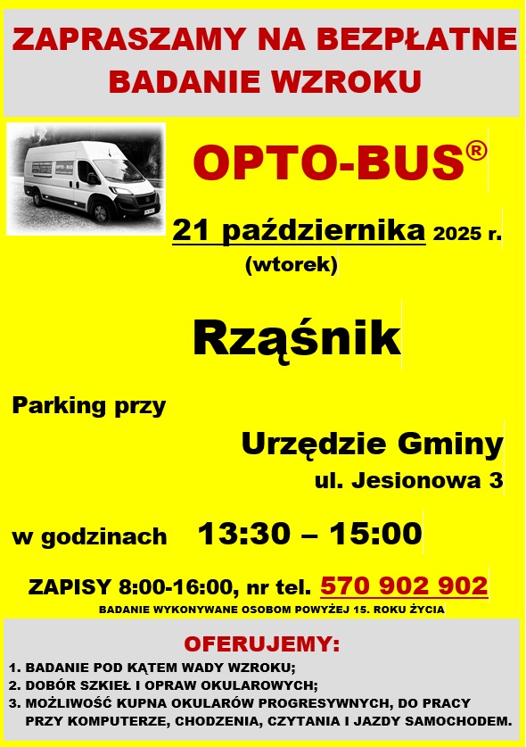 Bezpłatne badanie wzroku