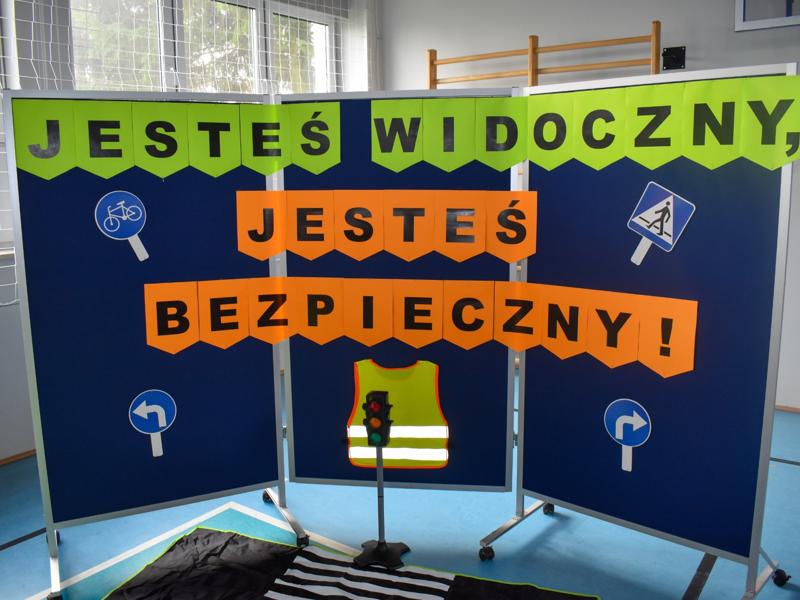 „Jesteś widoczny, jesteś bezpieczny!” – kampania edukacyjna w Porządziu