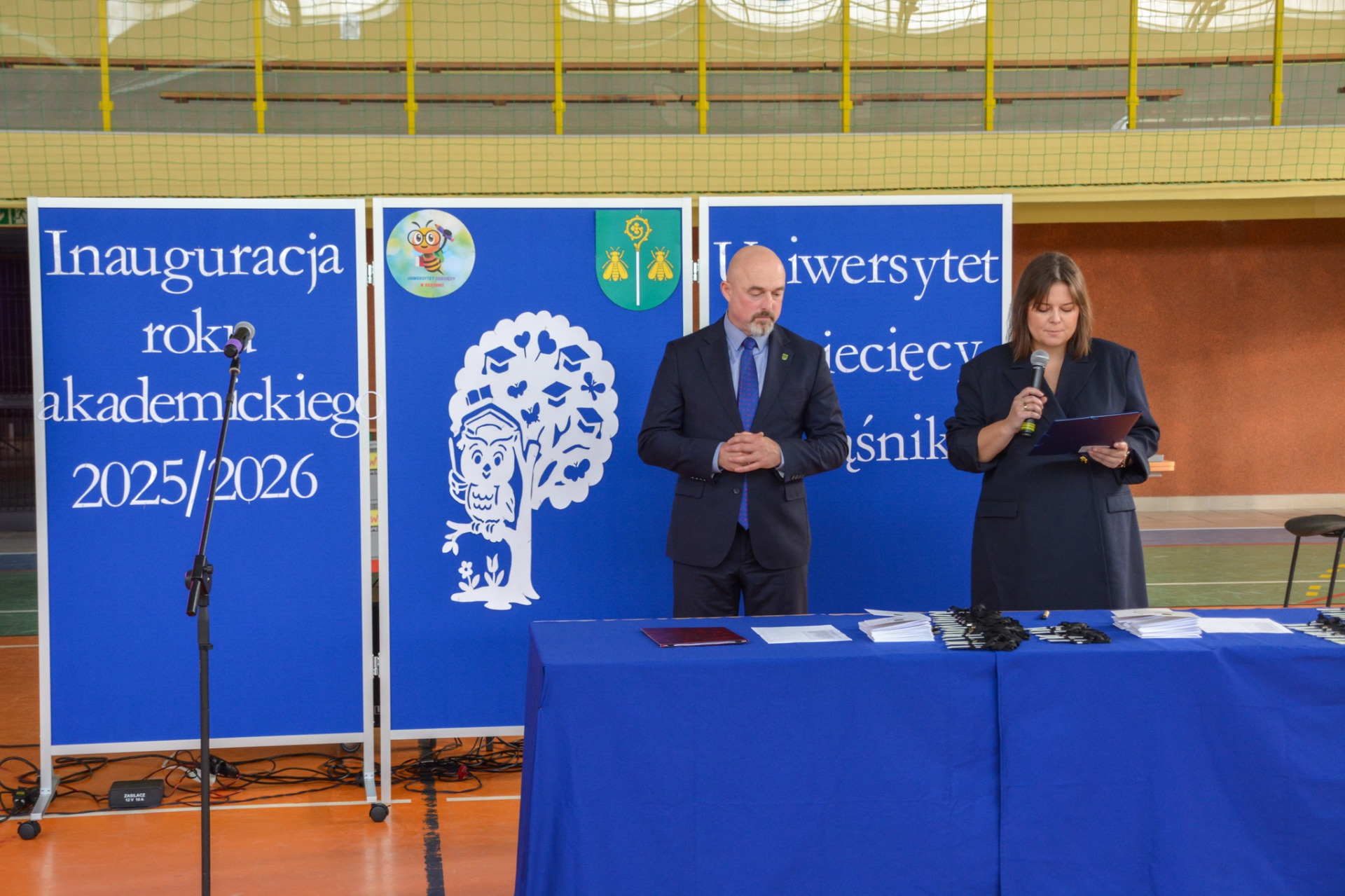 Inauguracja roku akademickiego uniwersytetu dziecięcego w rząśniku
