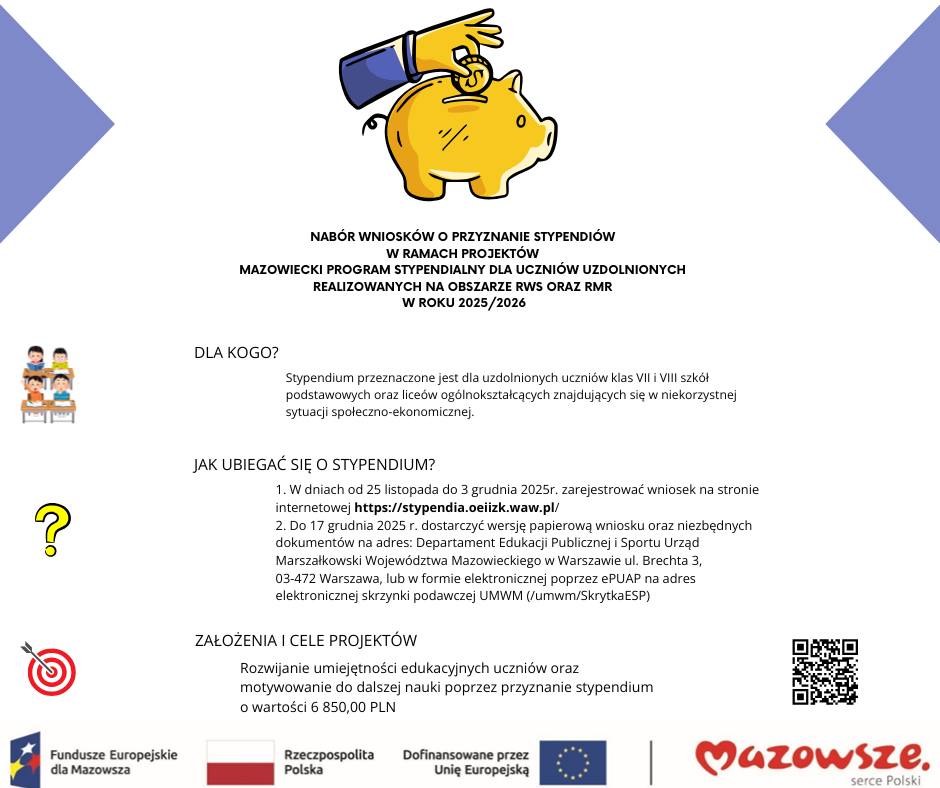 mazovia program stypendialny