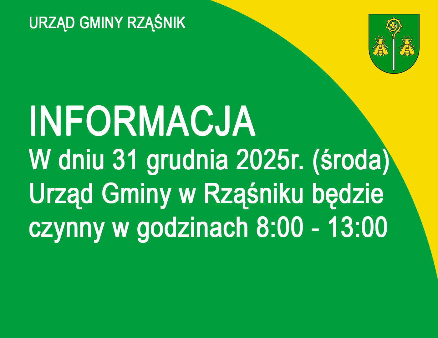 skrócone godziny pracy