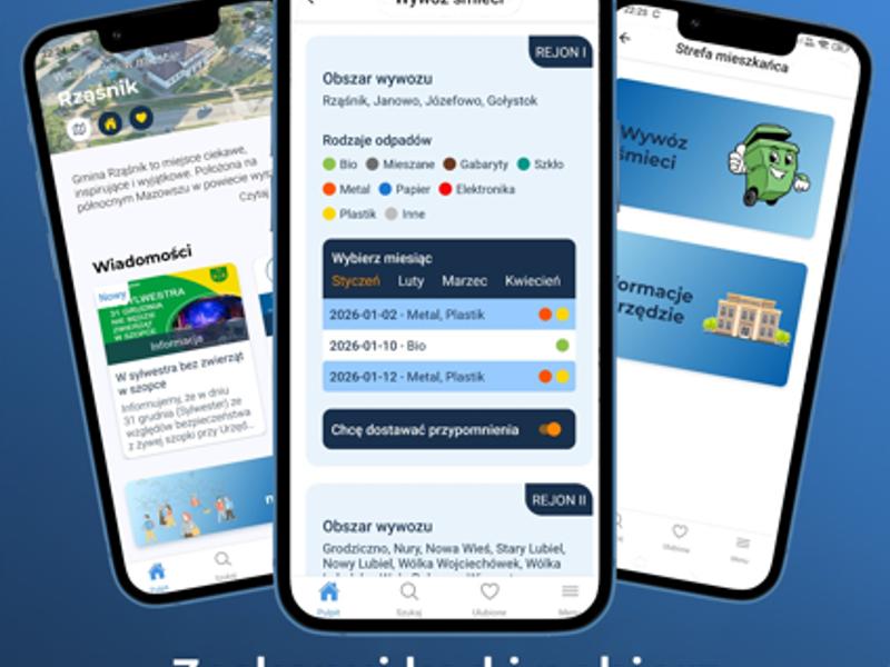 aplikacja tripplay - odpady