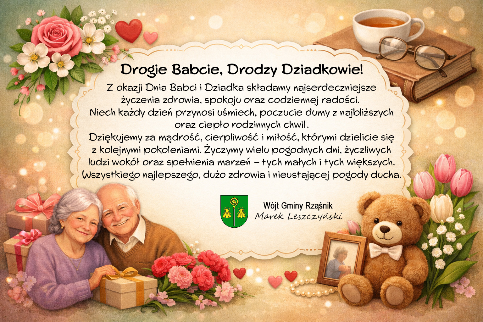 Życzenia Dzień babci i dziadka