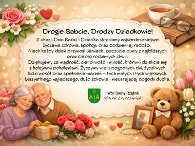Życzenia Dzień babci i dziadka