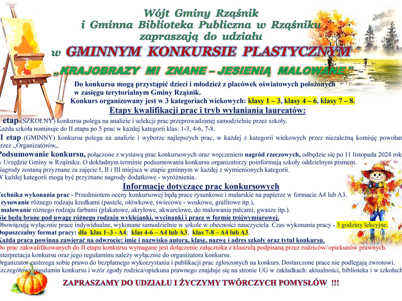 Plakat konkurs