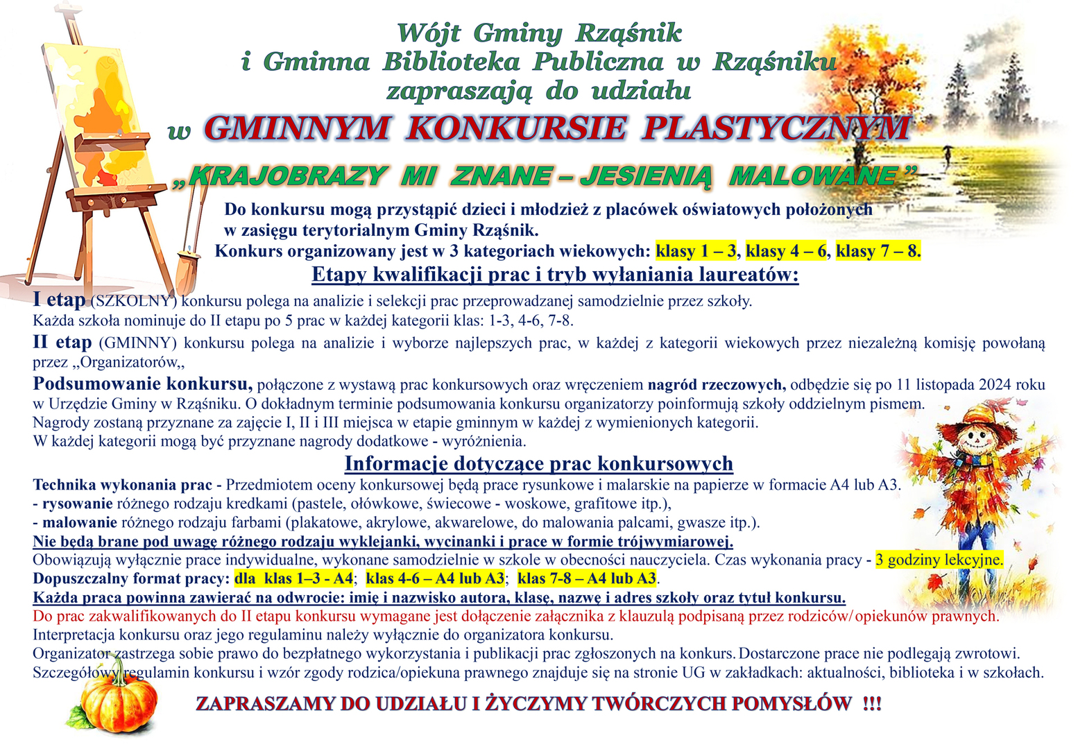 Plakat konkurs