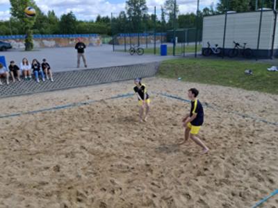 Na zdjęciu zmagania uczestników zawodów.