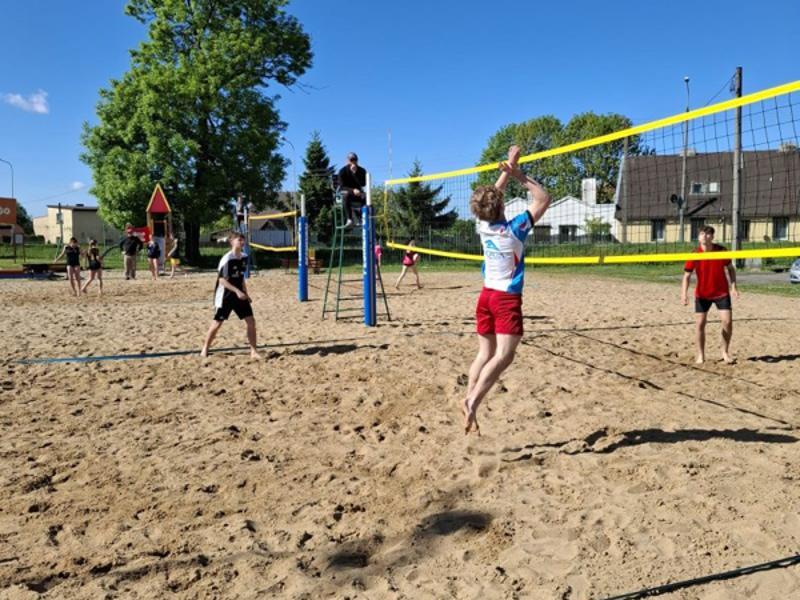 Na zdjęciu zmagania uczestników zawodów.