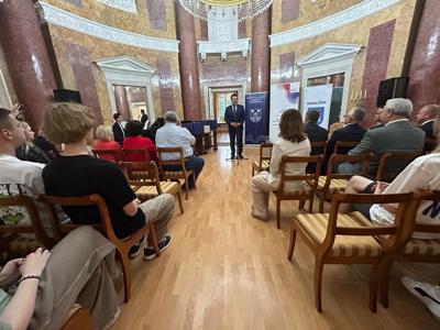 Na zdjęciu Starosta Żniński Zbigniew Jaszczuk