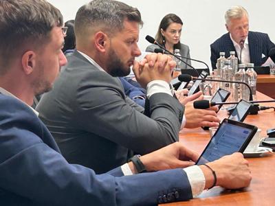 Na zdjęciu Radni Rady Powiatu w Żninie.