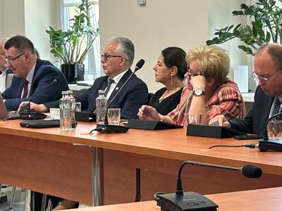 Na zdjęciu Radni Rady Powiatu w Żninie.