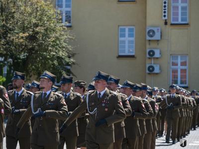 Na zdjęciu Żołnierze 1. Brygady im. Króla Kazimierza Wielkiego.