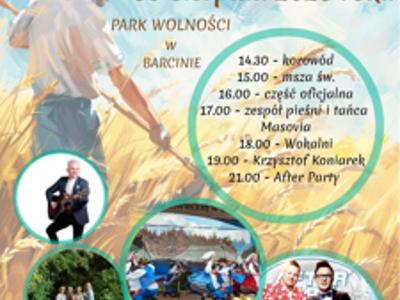 plakat Dożynki Powiatowe 2025 r.