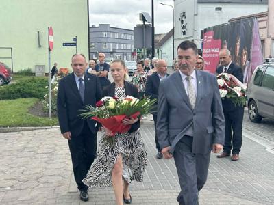 Na zdjęciu uczestnicy uroczystości 81. rocznicy wybuchu Powstania Warszawskiego.