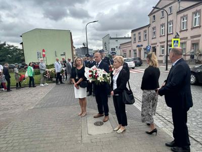 Na zdjęciu uczestnicy uroczystości 81. rocznicy wybuchu Powstania Warszawskiego.