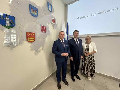 Starosta Żniński Zbigniew Jaszczuk wyróżniony odznaką honorową  "Za zasługi dla ochrony zdrowia".