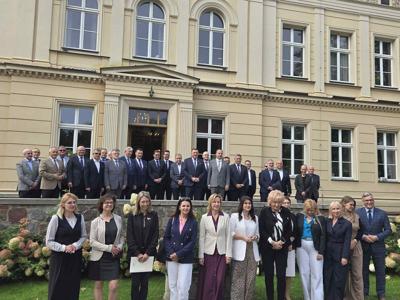 Konwent Powiatów Województwa Kujawsko - Pomorskiego w Ostromecku.