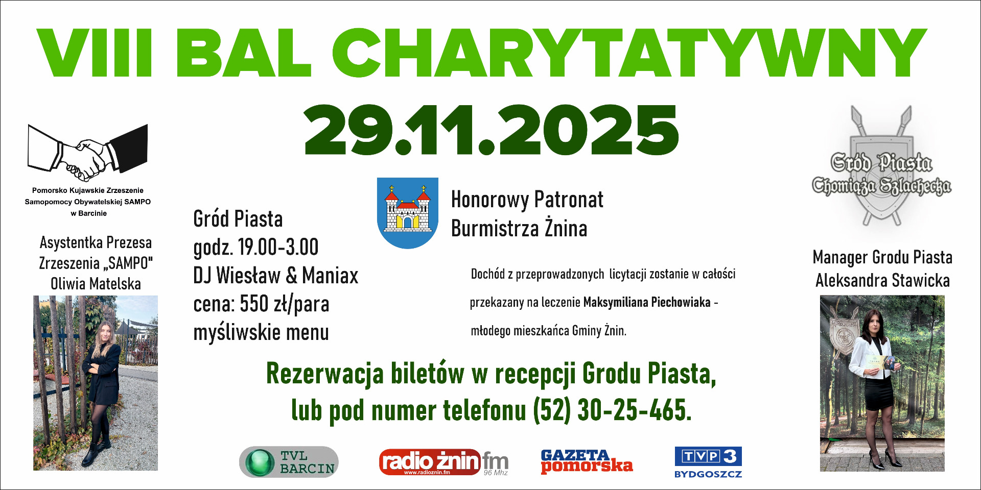 plakat balu charytatywnego