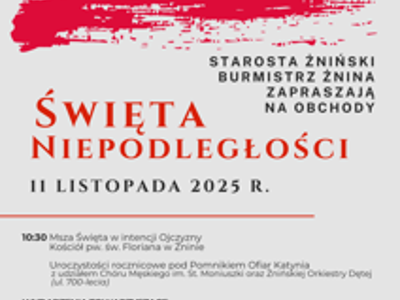 platak zapowiadający wydarzenie