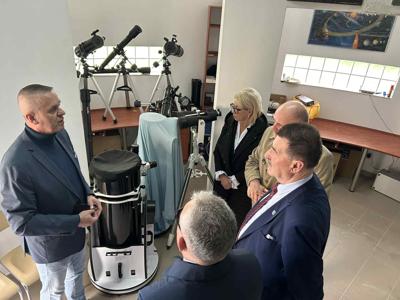 Wizyta Marszałka Województwa Kujawsko - Pomorskiego w Powiecie Żnińskim, 3 listopada 2025 r.