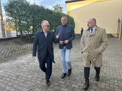 Wizyta Marszałka Województwa Kujawsko - Pomorskiego w Powiecie Żnińskim, 3 listopada 2025 r.