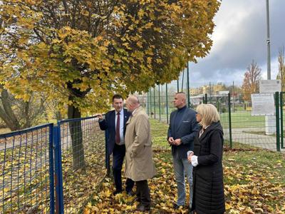 Wizyta Marszałka Województwa Kujawsko - Pomorskiego w Powiecie Żnińskim, 3 listopada 2025 r.