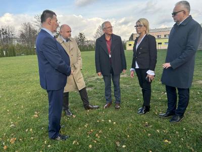 Wizyta Marszałka Województwa Kujawsko - Pomorskiego w Powiecie Żnińskim, 3 listopada 2025 r.