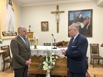 Wizyta Marszałka Województwa Kujawsko - Pomorskiego w Powiecie Żnińskim, 3 listopada 2025 r.