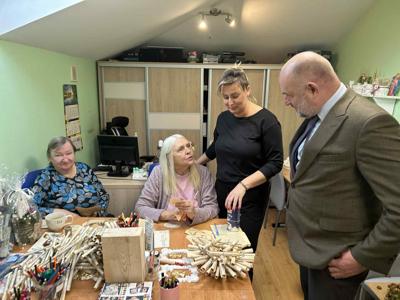 Wizyta Marszałka Województwa Kujawsko - Pomorskiego w Powiecie Żnińskim, 3 listopada 2025 r.