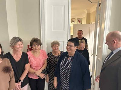 Wizyta Marszałka Województwa Kujawsko - Pomorskiego w Powiecie Żnińskim, 3 listopada 2025 r.