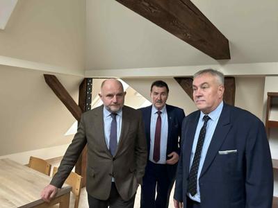 Wizyta Marszałka Województwa Kujawsko - Pomorskiego w Powiecie Żnińskim, 3 listopada 2025 r.