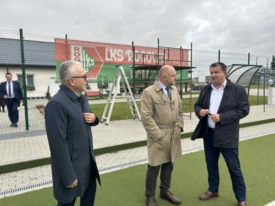 Wizyta Marszałka Województwa Kujawsko - Pomorskiego w Powiecie Żnińskim, 3 listopada 2025 r.