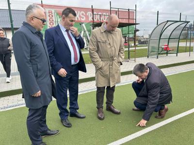 Wizyta Marszałka Województwa Kujawsko - Pomorskiego w Powiecie Żnińskim, 3 listopada 2025 r.