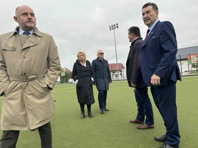 Wizyta Marszałka Województwa Kujawsko - Pomorskiego w Powiecie Żnińskim, 3 listopada 2025 r.