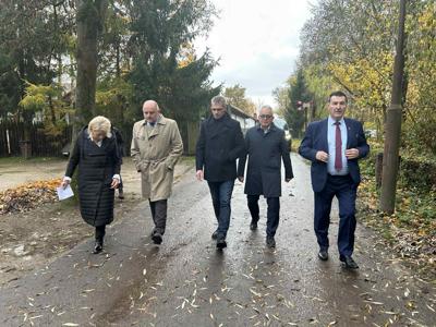 Wizyta Marszałka Województwa Kujawsko - Pomorskiego w Powiecie Żnińskim, 3 listopada 2025 r.