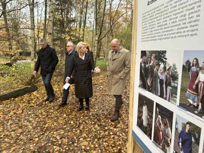 Wizyta Marszałka Województwa Kujawsko - Pomorskiego w Powiecie Żnińskim, 3 listopada 2025 r.