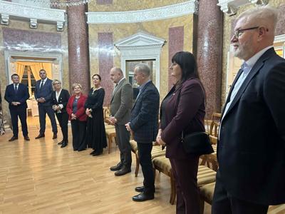 Wizyta Marszałka Województwa Kujawsko - Pomorskiego w Powiecie Żnińskim, 3 listopada 2025 r.