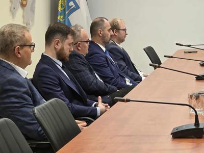 Wizyta Marszałka Województwa Kujawsko - Pomorskiego w Powiecie Żnińskim, 3 listopada 2025 r.