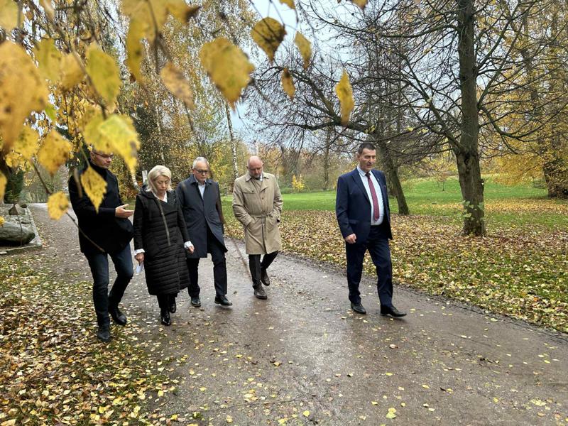 Wizyta Marszałka Województwa Kujawsko - Pomorskiego w Powiecie Żnińskim, 3 listopada 2025 r.