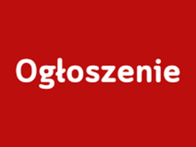 Ogłoszenie