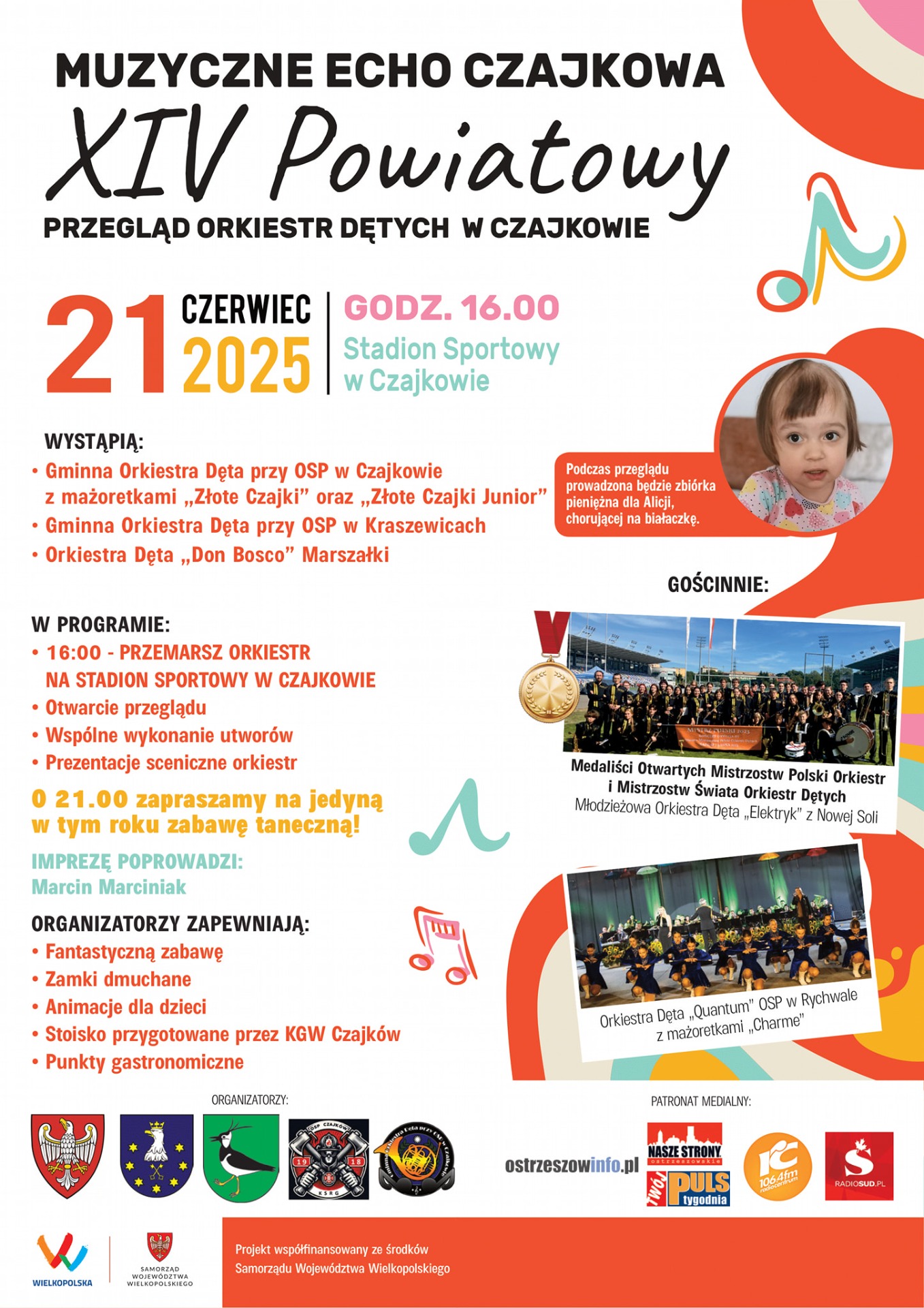 XIV Powiatowy Przegląd Orkiestr Dętych w Czajkowie